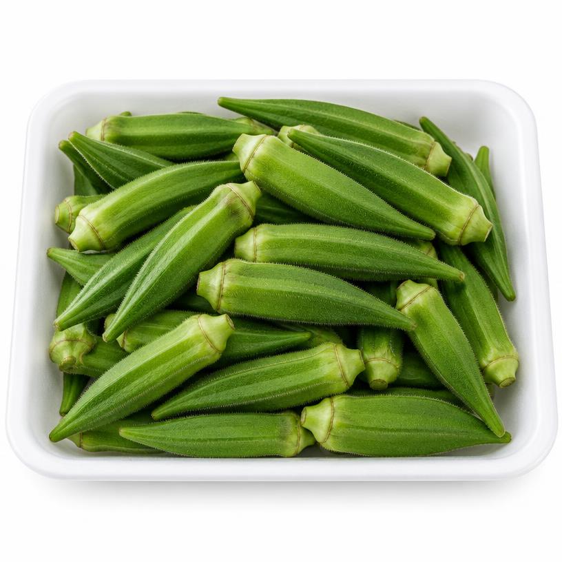 بامية وسط رفيعة طازة